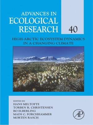 cover image of High-Arctic Ecosystem Dynamics in a Changing Climate
